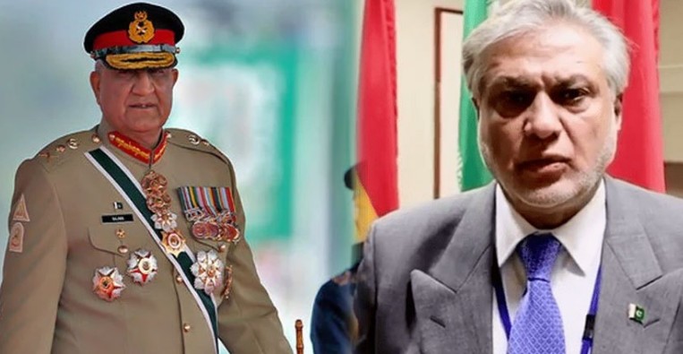 Pak Army Chief Leaks | Ishaq Dar’s Notice on the Army Chief’s Family being Patrimonial